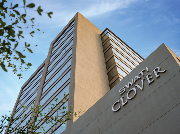 Swati Clover Showrooms and Offices at Shilaj Circle